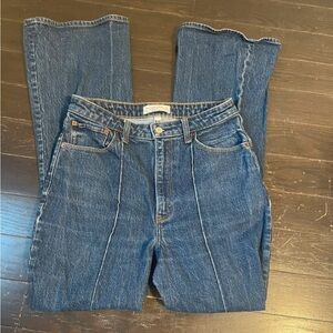 Abercrombie curve love high waisted flare jeans
